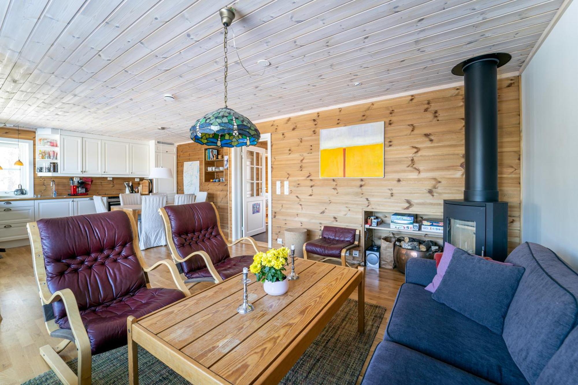 Three-Bedroom Holiday Cottage Tjorhom Kültér fotó